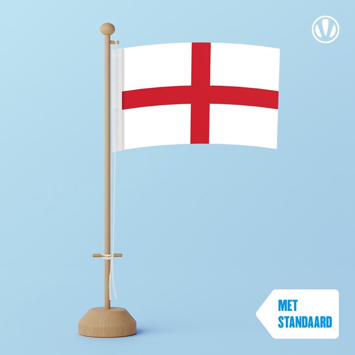 Tafelvlag Engeland 10x15cm | met standaard